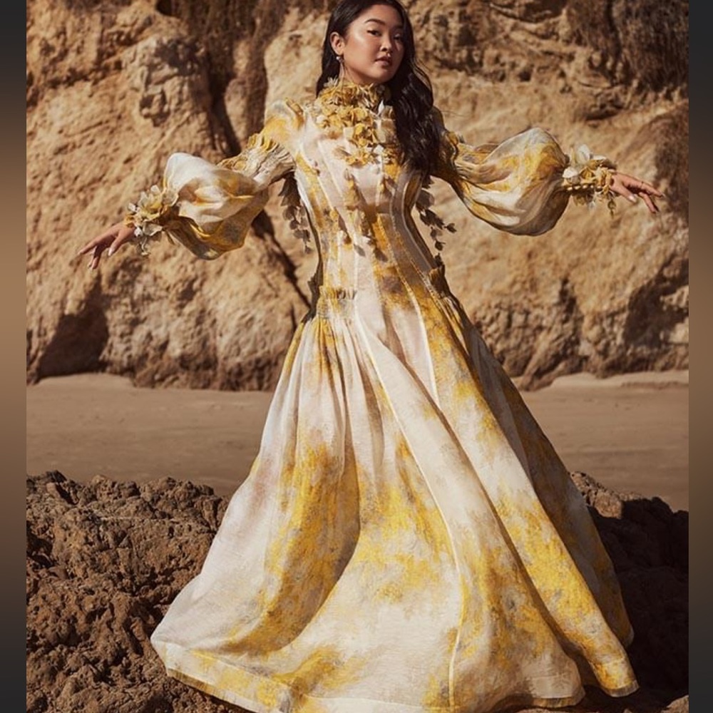 🔥🔥🔥Long Sleeve Botanica Wattle Gown🔥🔥🔥🌸🌸🌸